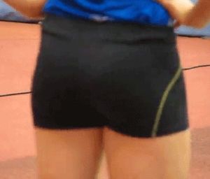 Carolina Klüft's bouncing ass