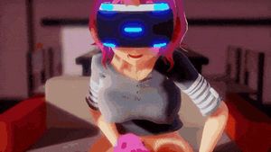 futa playing vr