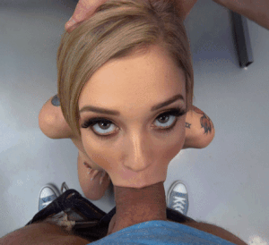 Getting Deep Throated By Kali Roses