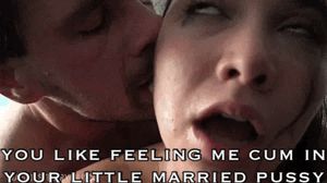 The look on her face says it all