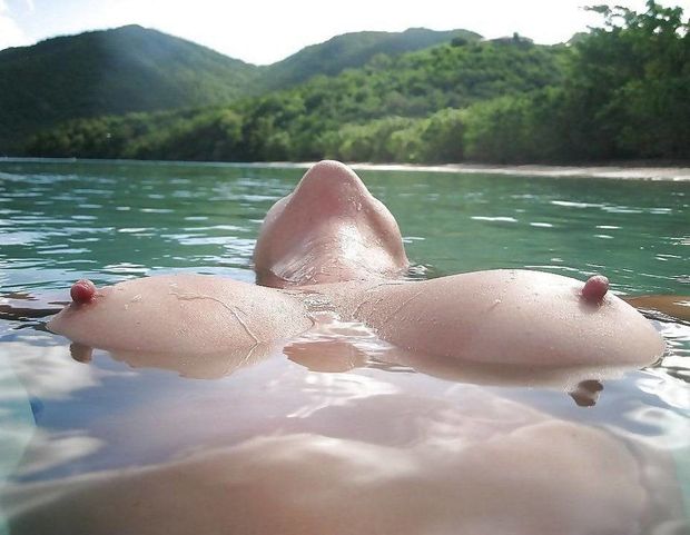 let those nipples swim!