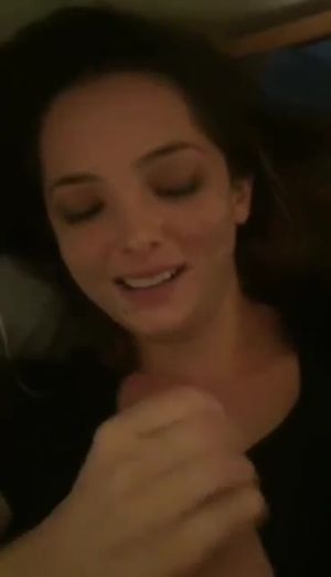 Sexy cumshot on girlfriend