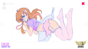 Archives: "Concept Art Pack 2" - Chloe Concept Art 1/2