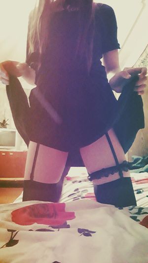 Alice May Femboy Trap Cute Skirt And Kneesocks