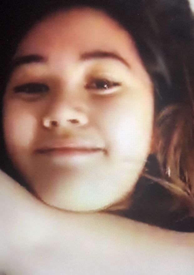Asian teen just chilling