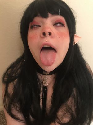 Cosplay piglet has messy face ahegao