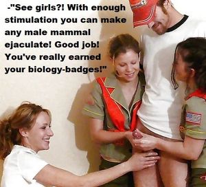 Getting their biology-badges!