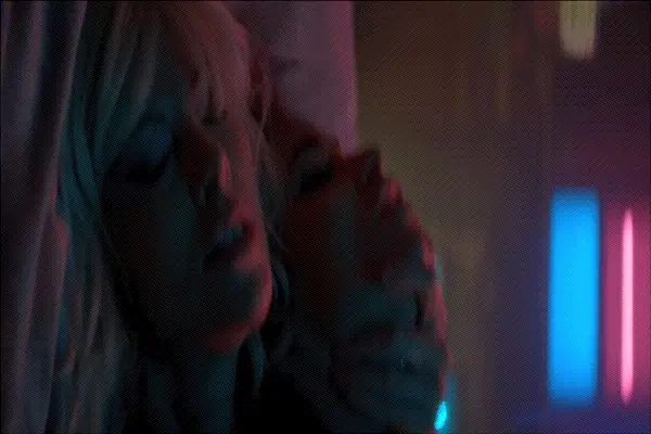 atomic blonde lesbian