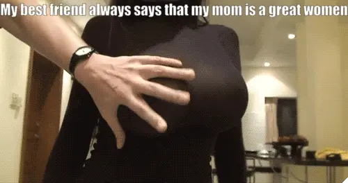 mom and friend