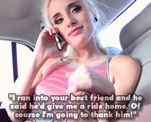 a ride home for your gf