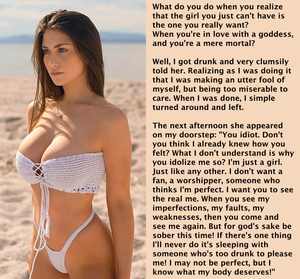 She'll always be a goddess to me