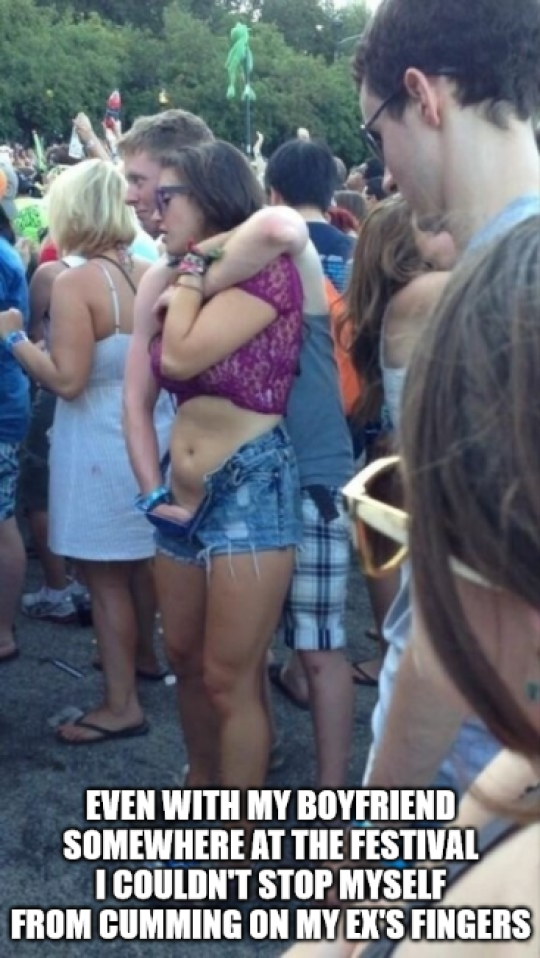 In public