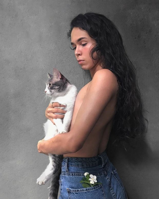His furry pussy