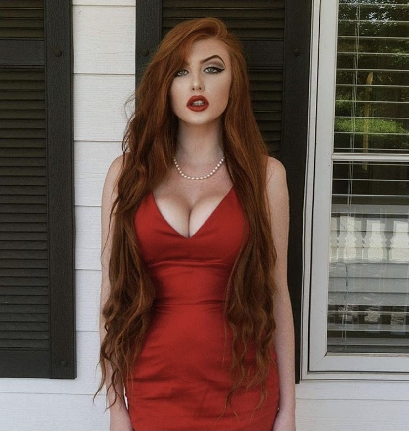 Huge Tit Redhead