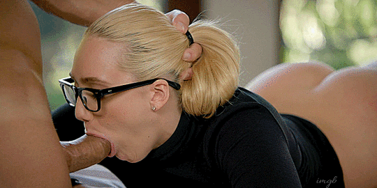 Getting a Blowjob from a Librarian