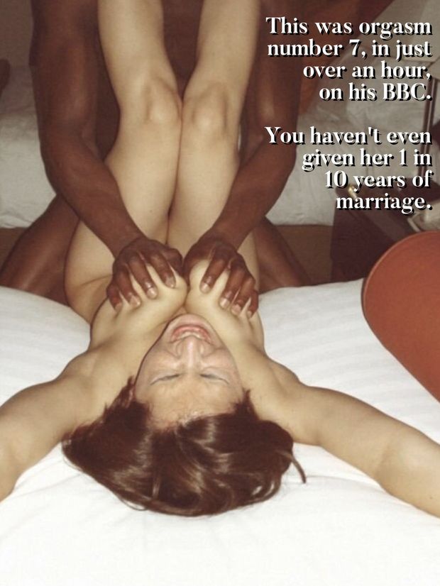 Make sure she cums even if it is on another cock.