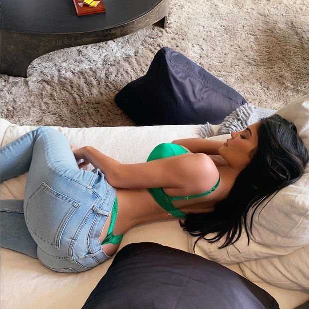 Kylie's Green Tail