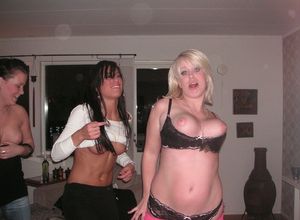 rocking out with their tits out