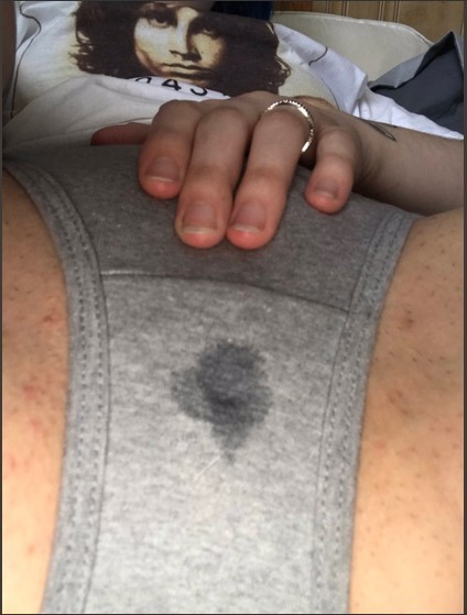 Wet panties