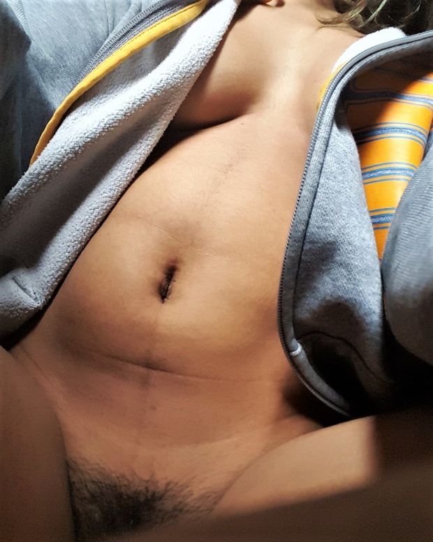 Plenty of space for you to cum on !
