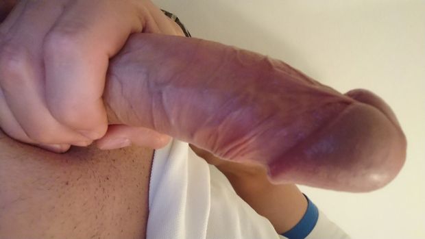 My dick in my hand