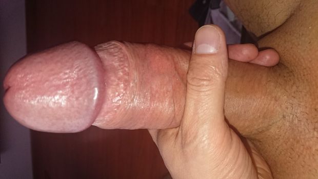 My dick in my hand
