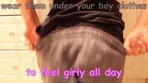 Wear your lingerie every day and all day long