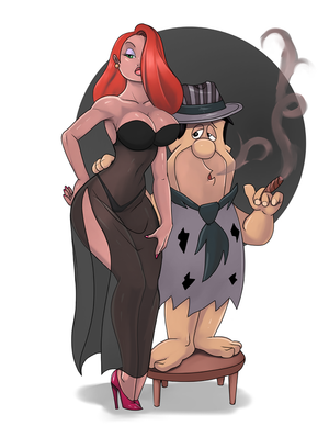 Jessica rabbit Ink alt by Eirhjien