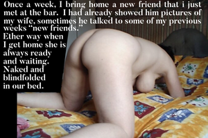 If she’s blindfolded it’s not cheating.