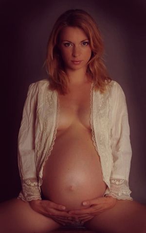 Pregnant Redhead