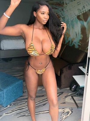 Ellie mae bikini tiger print