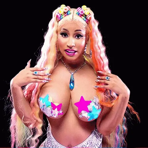 Nicki huge tits