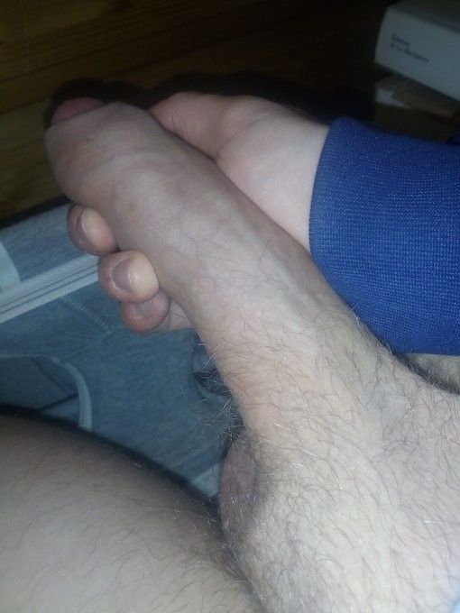 my big fat white cock