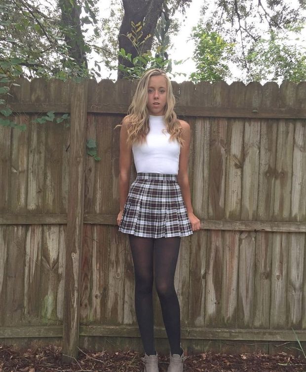 Cute blonde girlfriend