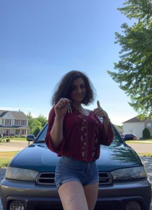 tight shorts & a new car!