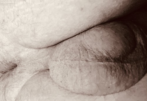 my taint - and oh so sensitive area ????