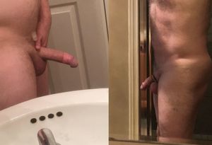 guy on Omegle tricked me into comparing cock size...