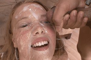 A final drop of cum to cover Sierra's face