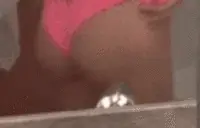 bikini butt flash