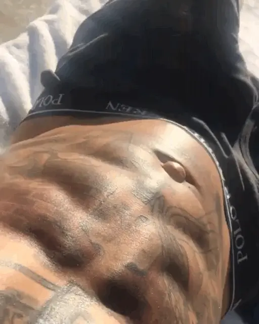 Abs & hard dick