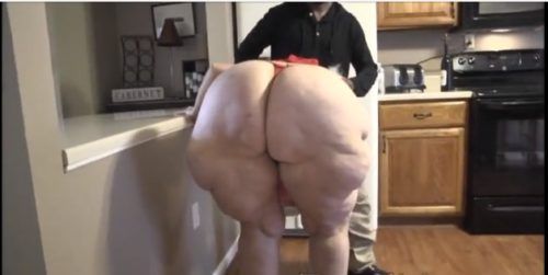 grossly obese gilf anal bbc
