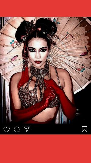 Geisha Jap with Huge Titties