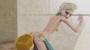 Frozen lesbian - Anna x Elsa
