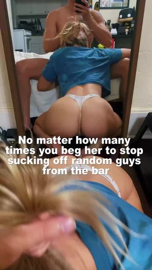 She promises she'll be good from now on