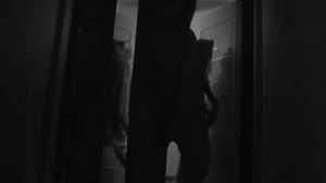 sneaking away from the costume party