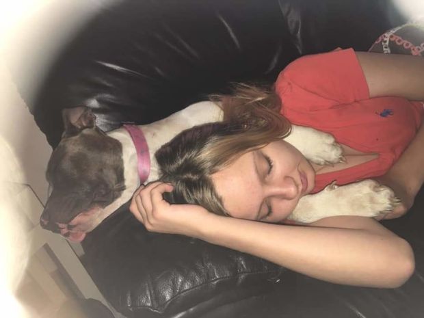 Sissy sleeping