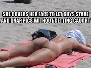 She Wants Them To Stare