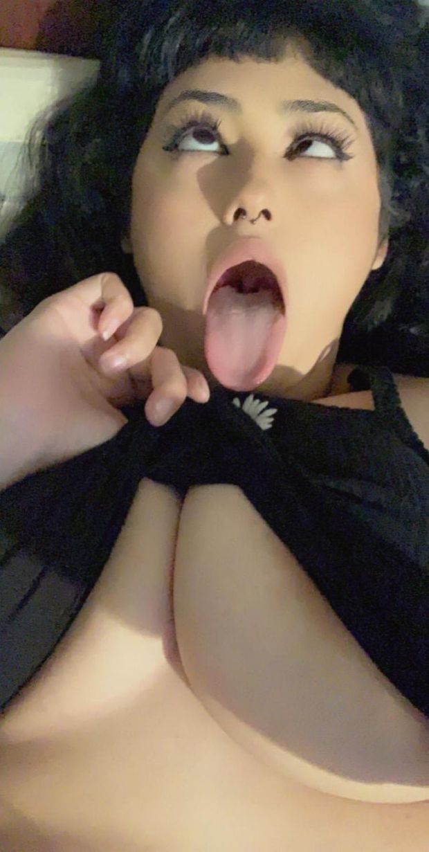 ahegao bbw latina