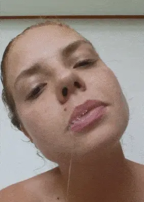 sexy readhead drooling all over