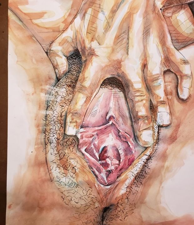 pussy painting
